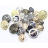 12 Piece Metal Blazer Button Set - for Blazer, Suits,