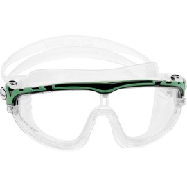 Cressi- SKYLIGHT-BRILLE SIL, KLAR/RAHMEN SCHWARZ-LIME