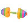 Adjustable Dumbbell Toy Plastic Fitness Weight Lifting Dumbbell for Kids