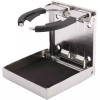 Amarine Made 2X Stainless Steel Adjustable Folding Cup Drink Holder