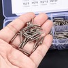 800 Pcs M2 Self Tapping Screws, Small Wood Decking Screws,