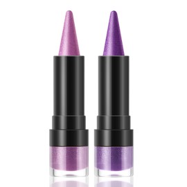 Boobeen Color Eyeliner Pencil, Metallic Glitter Eyeliner Gel, 4 in 1 Eye Makeup Stick-Eye Lip Liner, Eyeshadow, Waterproof, For Bold Glamour Makeup