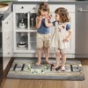 KIMODE Comfort Kitchen Mats Cushioned Anti Fatigue,Farmhouse Spring Kitchen Sink