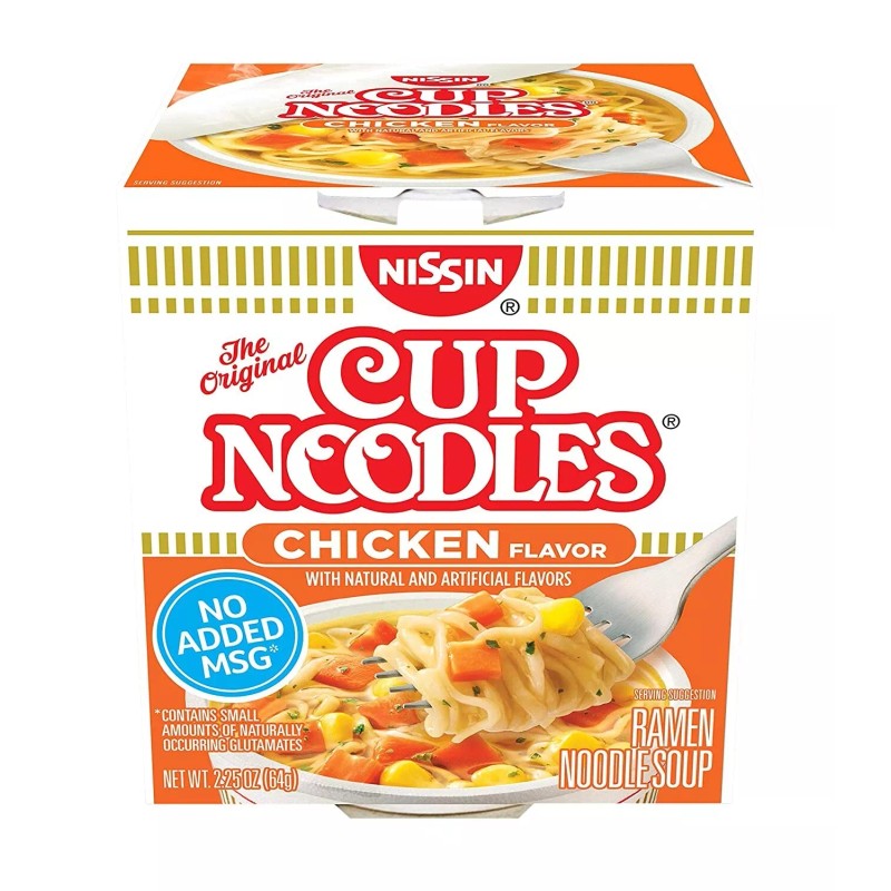 Nissin Cup Noodles Chicken Flavor, 24 X 2.5 oz