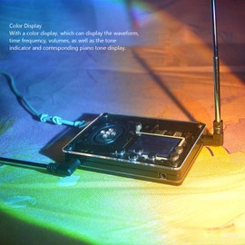 Theremin for Beginners, Colour Display, Over 70 Voices, Standalone Speakers for Electronic Instruments, Vintage Music Module, Exquisite Design