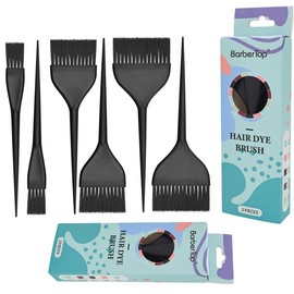 Hair Dye Brush Set, 6 Counts/set Thickening Bristles Hair Dye Combs, Professional Hair Coloring Tool for Salon & Home Use