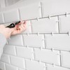 sourcing map 400Pcs Tile Spacers, 1.5mm 1/16" Thick Cross Shape
