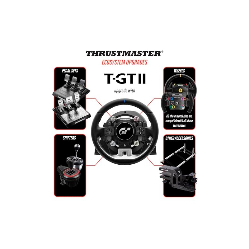 Thrustmaster T-GT II Volant Racing - - UK VERSION
