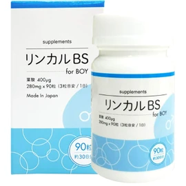 Baby Support 【男の子用】リンカルBS forBoy 日本製 葉酸400㎍配合 30日分280mg×90粒入り
