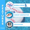 Swimline Inflatable Baseball Ride-On Pool Float