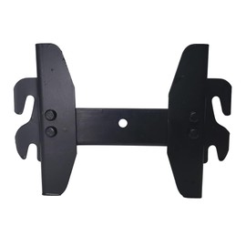 Compact Short Steel Hook-On Bed Rails for Headboard and Footboard Storage or Display