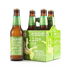 Maine Root Hand Crafted Lemon Lime Soda, 12 fl oz (12 Glass Bottles)
