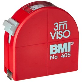 BMI 405341020 Pocket Tape Viso with mm Graduation in Blister Packaging, Multi-Colour, 3 m