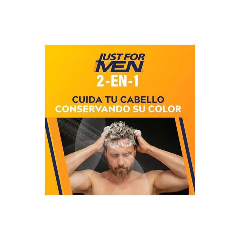 Just For Men Shampoo y Acondicionador 2 en 1 Revitalizante