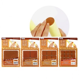 AndHouse Square Floor Protectors (XL/L/M/S) - Non-Woven Chair Leg Pads, Noise Reduction Scratch Protection L (8pcs) [WP46] 10ea