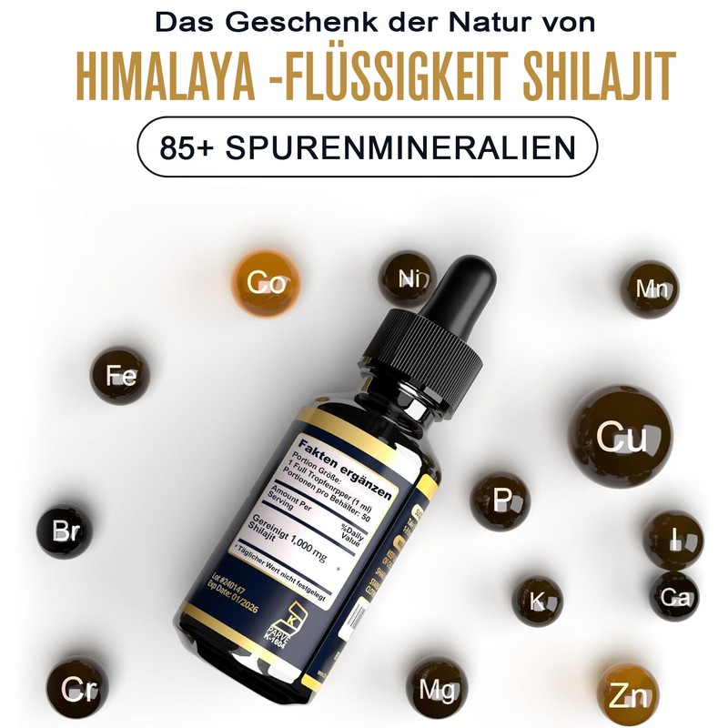 Shilajit Original Himalayan Drops