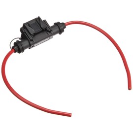 Kijima 304-7067 Motorcycle Parts Fuse Holder, Mini Flat Type, 20A, Splashproof