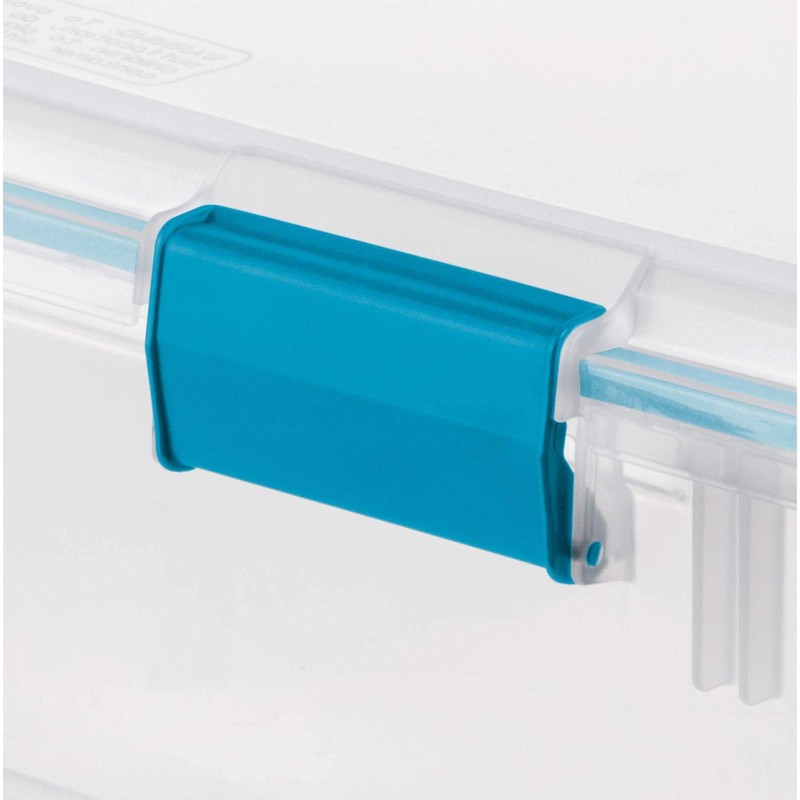 Sterilite 37 Qt Gasket Box, Stackable Storage Bin with Latching