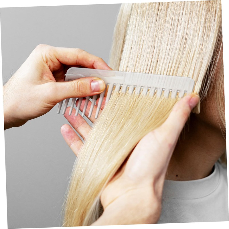 Healvian 5pcs Wide Tooth Combs for Curly Hair Detangling Combs