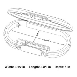 Master Lock Caja Seguridad Portátil Masterlock Resistente A Agua C/cable