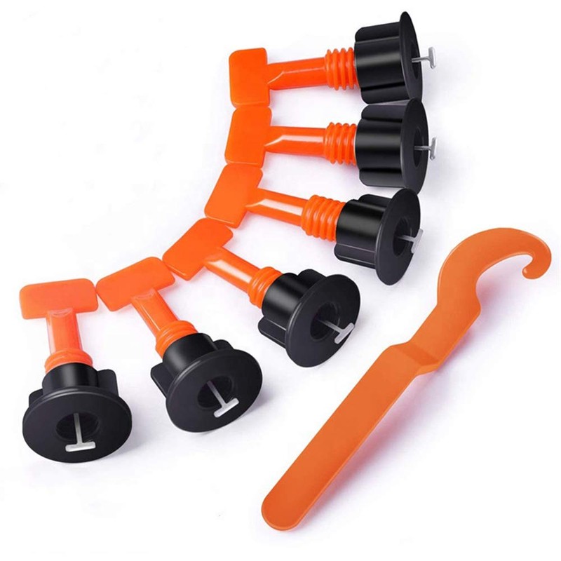 TOPWAY Tile Leveling System 50pcs Pack Reusable Tile Levelers Spacers