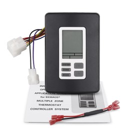 9330A3341 9-Series Digital Thermostat Compatible with Coleman 12V, Black, Suitable for Air Conditioning and Heat Pump 4XXXX Series, 9330-3341