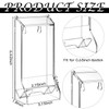 Weysat 2 Pcs Clear Acrylic Lip Balm Dispenser Organizer Holder