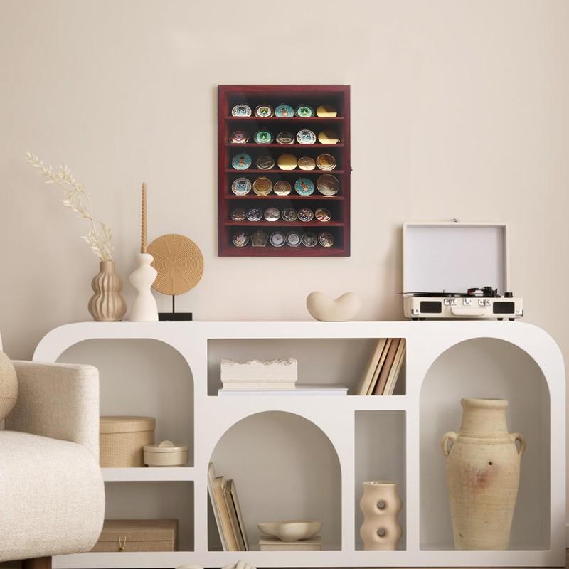 FramePro Shadow Box Frame with Removable Shelves, Deep Memory Box