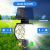 Flaow Solar Spot Lights Outdoor Waterproof IP67, 6 Pack -