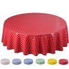 Home Direct Round Oilcloth PVC Wipe Clean Tablecloth 140cm 55"