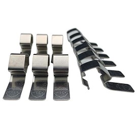 Veroline Weck Jar/Preserving Jar, Stainless Steel Clips (Original Weck) (12, Clips)