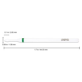 PANA 3/32" Shank Size Professional USA - Cuticle Cleaner White Ceramic Bit Coarse Grit - Nail Drill Bit for Dremel Machine