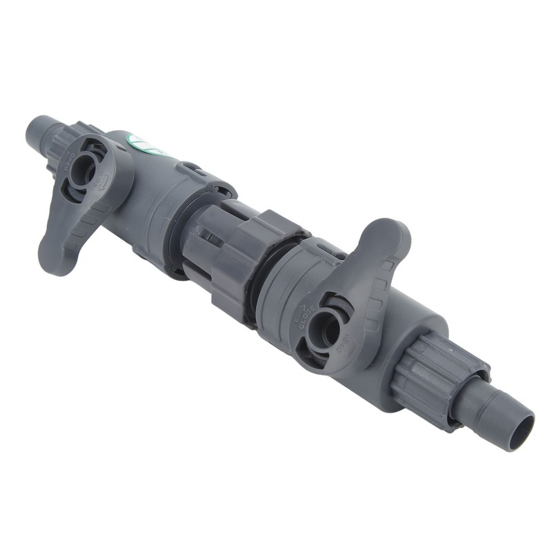 Aquarium Water Control Connector Double Valve Leakage Proof Quick Release