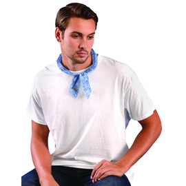 OccuNomix Blue Denim MiraCool Cotton Cooling Bandana