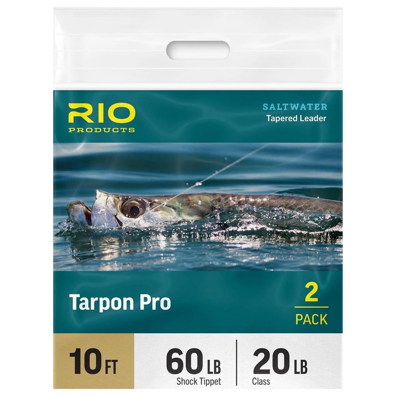 RIO Products Leaders Pro Tarpon Leader 40Lb Class 60Lb Fluorocarbon