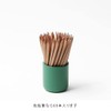ideaco Pen Holder, Brush Stand, Round Type, Terracotta, Pen Stand,