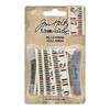 Tim Holtz, Advantus TH93955 Ruler Ribbon, tan