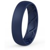 Saco Band Silicone Ring for Women - 6mm Width 1.9mm