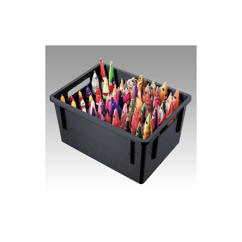 Meiho Squid Stocker BM-S, Color: Black, Size: W 8.9 x