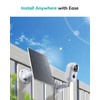 ZUMIMALL 3W Solar Panel for Security Camera Wireless Outdoor, IP66