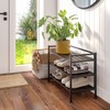 Seville Classics Sturdy Freestanding Storage Shelf for Bedroom, Closet, Entryway,