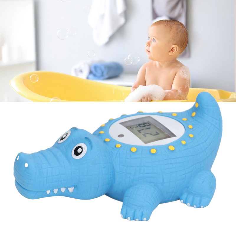 Baby Bath Thermometer Fun Cartoon Animal Waterproof High Accuracy 10℃‑50°C