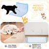 Yalikop 12 Pcs Wall Pee Pad Holder Dog Potty Training