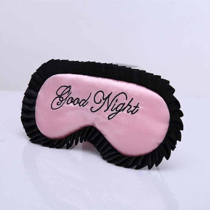 WIZBIOTECH Sleep Mask 100% Real Natural Eye Mask with Adjustable