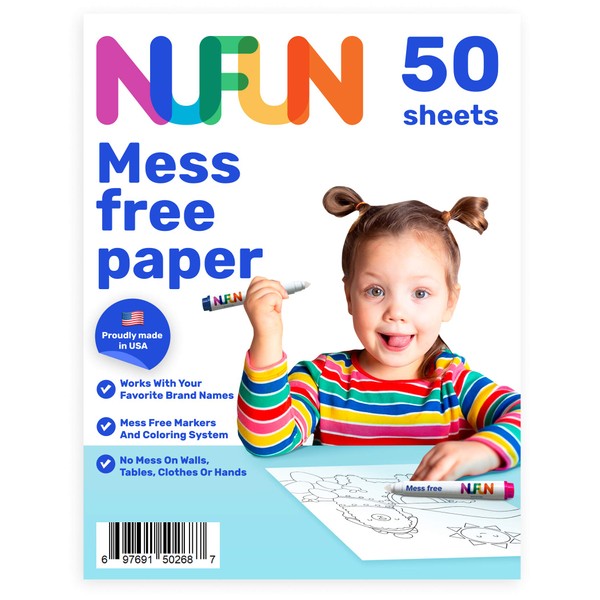 NuFun Activities Mess Free Paper - Kids Create No Mess