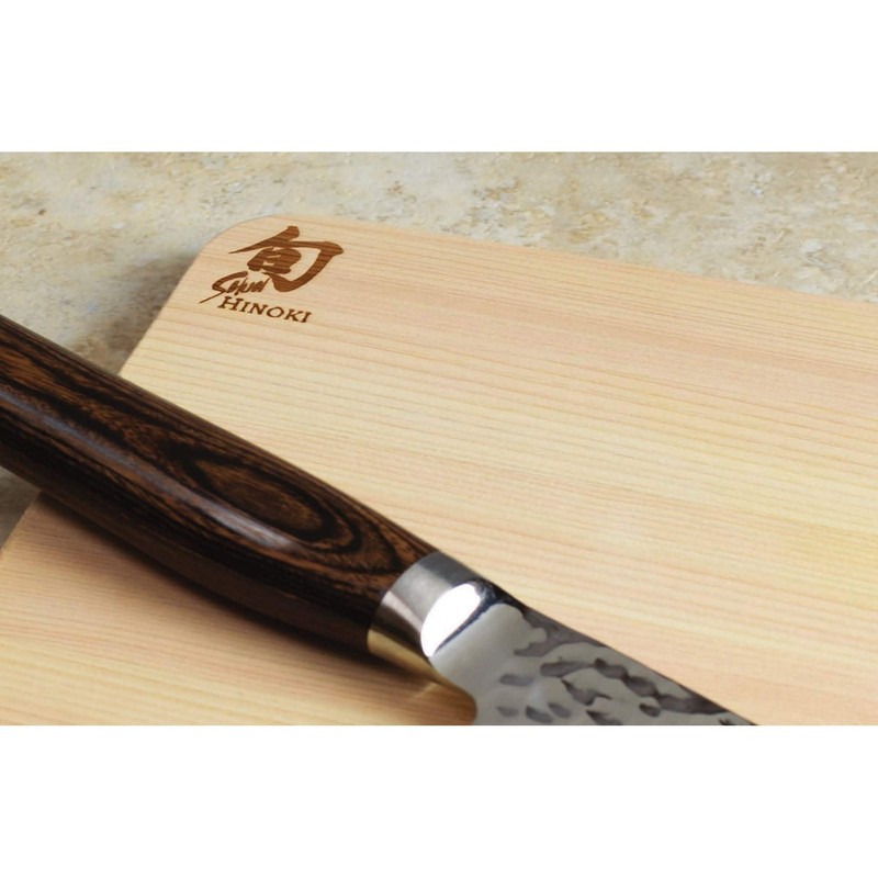 Shun DM0817 Hinoki Cutting Board, Large