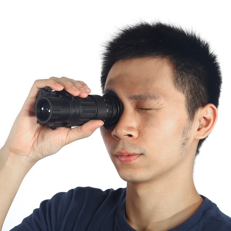 Waterproof Infrared IR Monocular Night Vision Telescope Device for Helmet