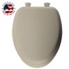 Mayfair 113EC 006 Toilet Seat, 1 Pack Elongated, Bone