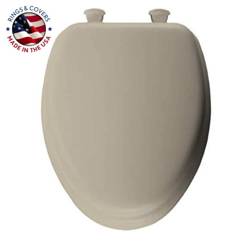 Mayfair 113EC 006 Toilet Seat, 1 Pack Elongated, Bone