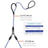 PetBonus Rope Double Dog Leash, No Tangle Dual Leash, Reflective